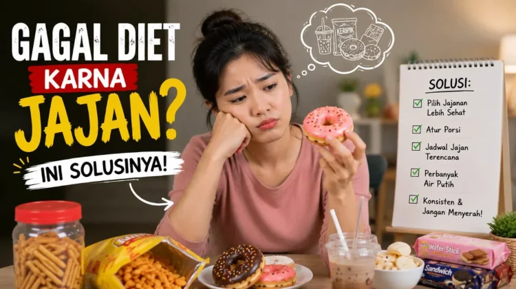 Diet Gagal karena Jajan, Ini Solusinya