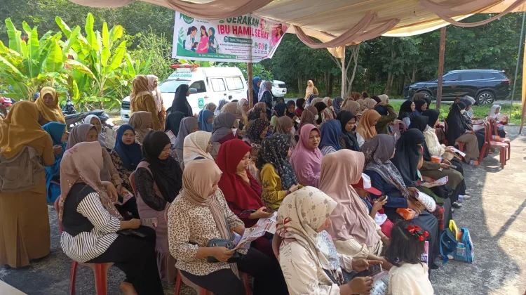 Puluhan Ibu Hamil di Bengkalis Ikuti Gerakan Bumil Sehat