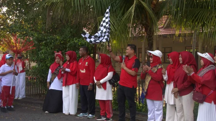 Anak PAUD Bengkalis Semarakkan Kemerdekaan lewat Pawai Ceria