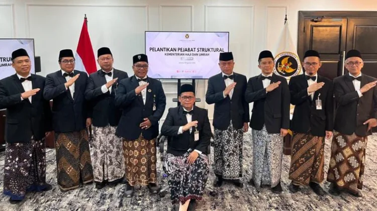 Kemenhaj Lantik Pejabat Administrator, Perkuat Layanan Haji hingga Daerah