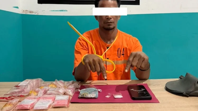 Polres Bengkalis Ungkap Peredaran Sabu 3,61 Gram di Talang Muandau