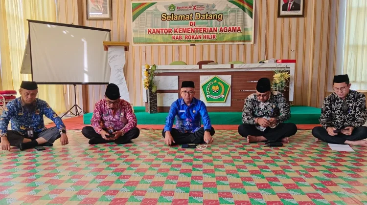 Kepala Kankemenag Rohil Ajak ASN Galang Donasi untuk Korban Bencana