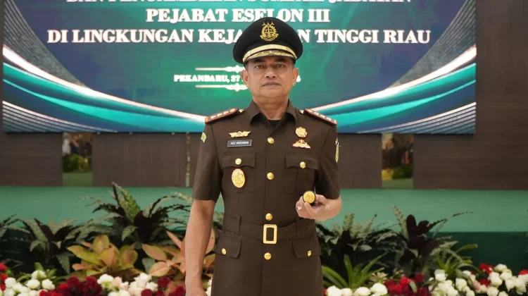 Ade Indrawan Resmi Jadi Kajari Bengkalis, Ini Pesannya