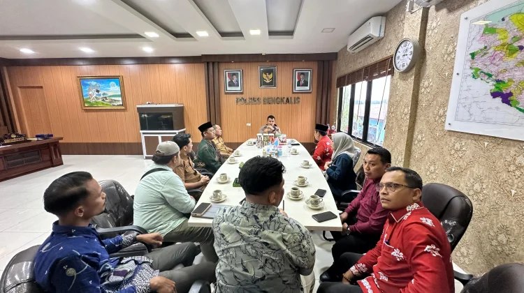 Sehari usai Dilantik, ICMI Bengkalis Langsung Bangun Sinergi dengan Polres