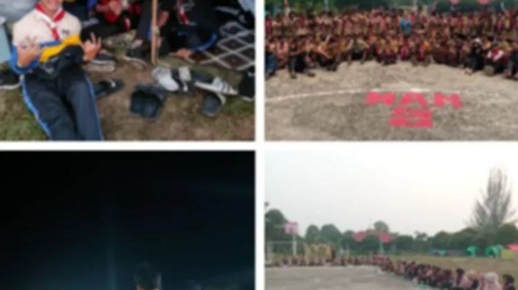 Sebanyak 85 Anggota Pramuka Ikuti Perkemahan HUT Pramuka ke-65 di MAN 2 Bengkalis