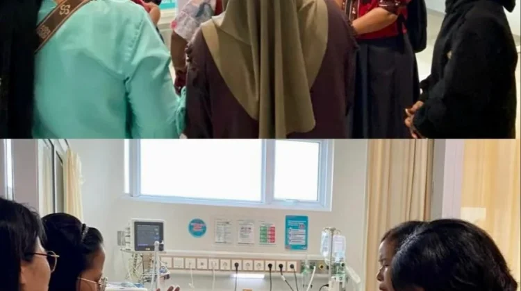 Penguatan dan Doa bagi Pasien Kristen di Ruang ICU RS Awal Bros Dumai