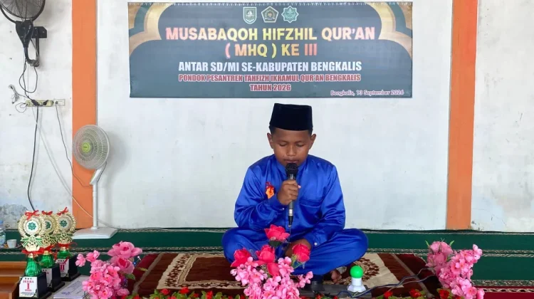 Sebanyak 45 Hafiz Cilik Unjuk Kebolehan di MHQ III Ikramul Quran