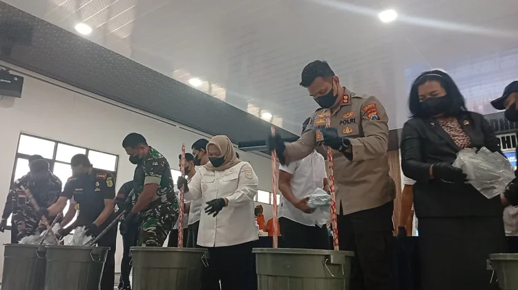 Polres Bengkalis Musnahkan 68,6 Kg Sabu, Selamatkan Ribuan Generasi