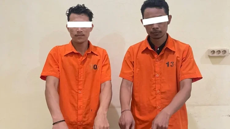 Dua Pria Diciduk saat Diduga Nyabu di Rumah Kosong