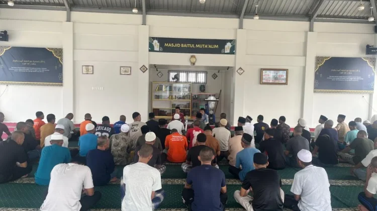 Warga Binaan Lapas Bagansiapiapi Muhasabah dan Perbaiki Diri