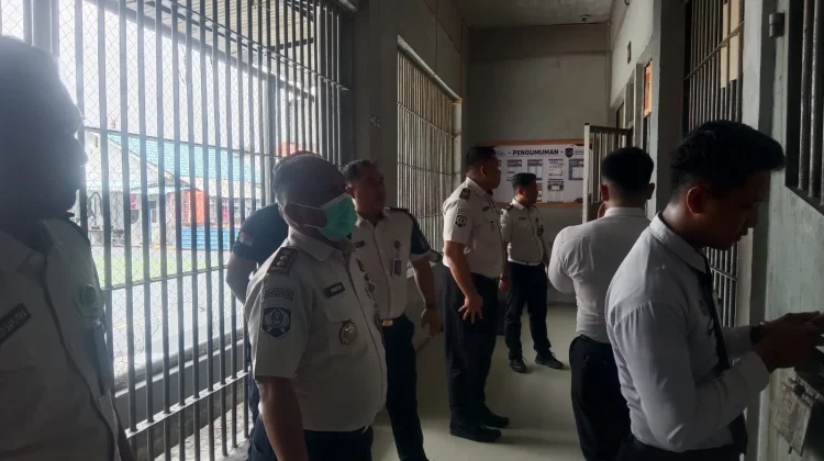 Lapas Bengkalis Razia Kamar Hunian, Cegah Gangguan Kamtib