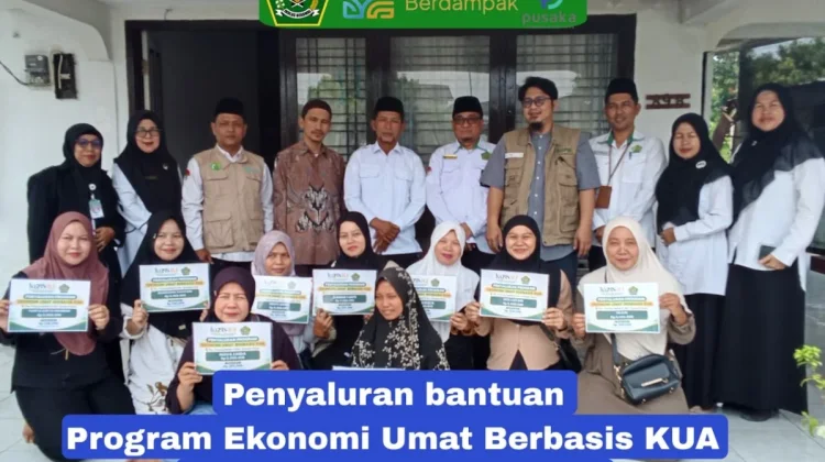 KUA Payung Sekaki Salurkan Bantuan Modal Usaha untuk 10 Warga
