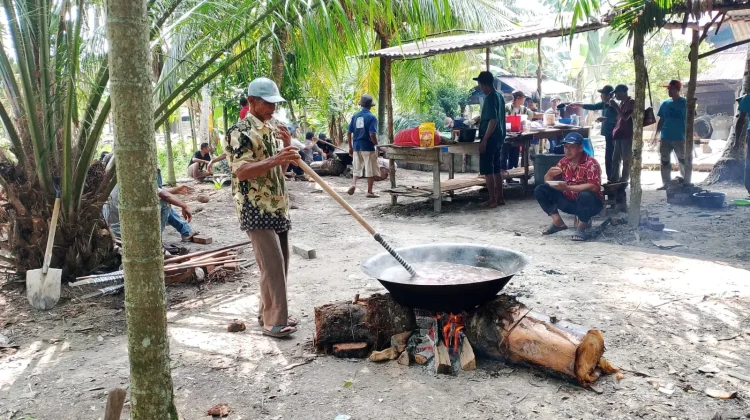 Jenang Jadi Tradisi Pernikahan Warga Bantan Bengkalis