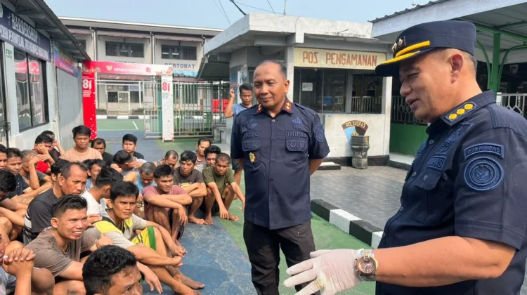 Tim II Kanwil Ditjenpas Riau Periksa Lapas Bengkalis