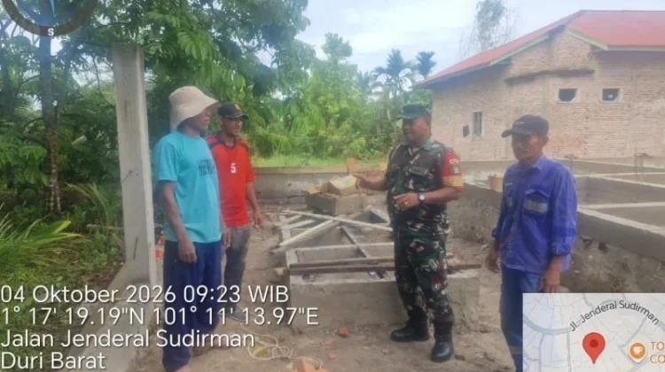 Wawasan Kebangsaan Warga Duri Terus dioerkuat Babinsa
