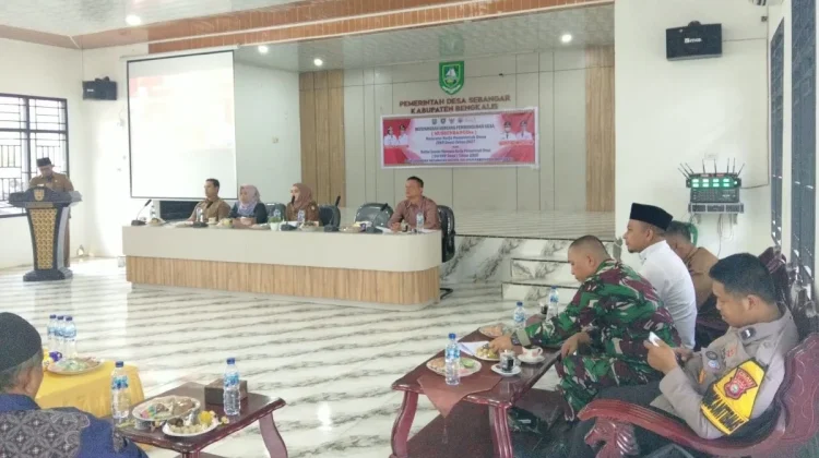Sinergi Lintas Sektor Diperkuat dalam Musrenbangdes Sebangar