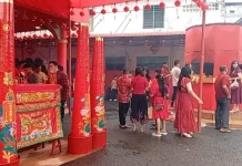 Warga Tionghoa Bengkalis Khidmat Rayakan Imlek