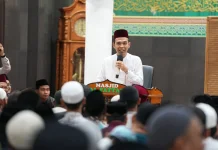 Penuh Hikmah Ramadan Bupati Siak Subuh Bersama UAS