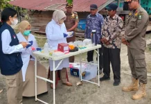 Disdagperin Bengkalis dan BPOM Dumai Sidak Takjil Ramadhan