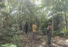 Babinsa Tebing Tinggi Patroli Cegah di Daerah Rawan