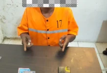Polsek Pinggir Ringkus Pengedar Sabu