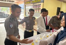 Kapolres Bengkalis Berkomitmen Bersikan Aparat dari Narkoba