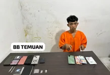 Polsek Pinggir Tangkap Pelaku Tindak Pidana Narkotika