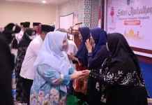 Safari Ramadan di Bandar Laksamana, Bupati Kasmarni Pererat Sinergi dengan Masyar