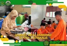 Gerakan Infaq Ramadan di lingkungan MTsN 5 Bengkalis