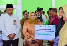 Safari Ramadhan Bupati Kasmarni di Bathin Solapan, Tegaskan Pentingnya Harmoni