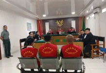 PN Bengkalis Vonis Tiga Terdakwa Pengeroyokan Karyawan PT. TKWL