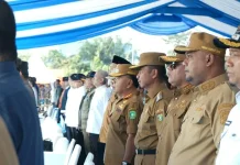 Bupati Asmar Hadiri Apel Kesiapsiagaan Karhutla