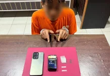 Polsek Bukit Batu Tangkap Pria Terlibat Kasus Narkoba