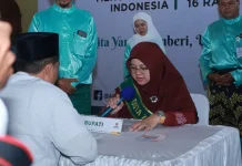 Afni-Syamsurizal Dikukuhkan Duta Zakat, Gerakan Siak Berzakat