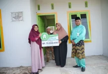 Bupati Siak Serahkan Bantuan Rumah Layak Huni Baznas