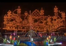 Menara Lampu Colok Masjid Jadi Desain Pilihan Pemuda Pangkalan Batang Barat