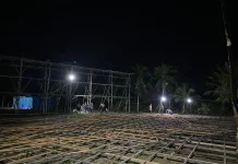 Bangun Satu Menara Lampu Colok, Warga Bisa Habiskan Rp20 Juta