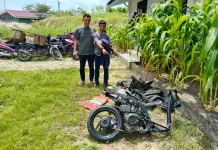Mekanik Gelapkan Motor Pelanggan, Ditangkap Polisi di Mandau