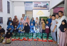Arminareka Bengkalis Salurkan Zakat dan Santunan Anak Yatim