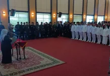 Kasmarni Lantik Pejabat Administrator, Pengawas dan Fungsional