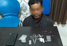 Polsek Rupat Tangkap Pengedar Sabu 0,92 Gram