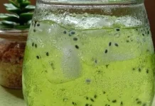 Es Pandan Selasih Segar Praktis Mudah Dibuat di Rumah