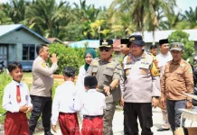 Kapolres Paparkan Pembangunan Jembatan Presisi di Meranti