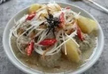 Cancang Karani, Sajian Gulai Daging Cincang Kaya Rempah