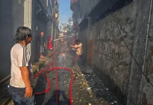 Kebakaran Hanguskan Ruko Pasar Lama Pakning