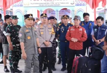 Bupati Asmar Tinjau Arus Mudik Lebaran di Meranti