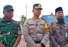 Polres Bengkalis Amankan Salat Id Muhammadiyah
