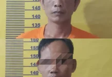 Polsek Pinggir Amankan Dua Pelaku Sabu