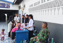 Kunjungan Lebaran Hangatkan Lapas Bengkalis