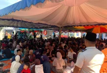 Kunjungan Lebaran Lapas Bengkalis Membludak
